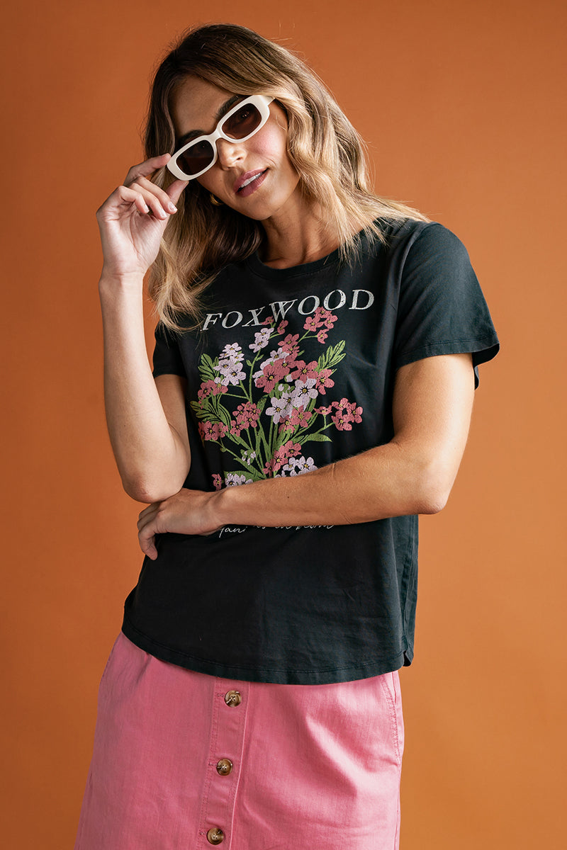 Foxwood Flowers Tee