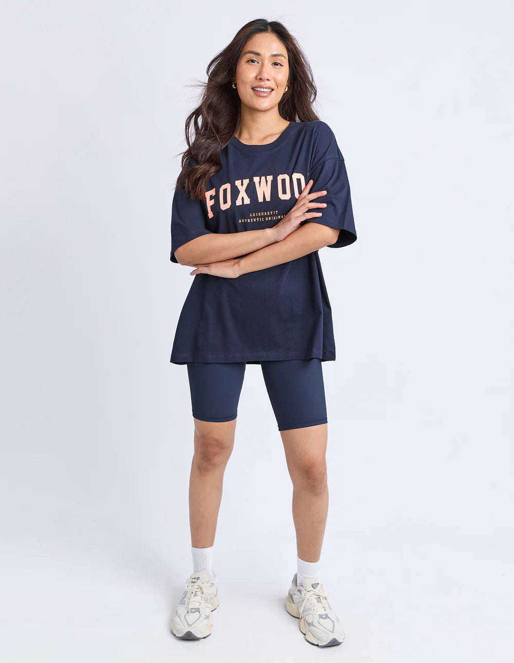 Foxwood Interval Tee Navy