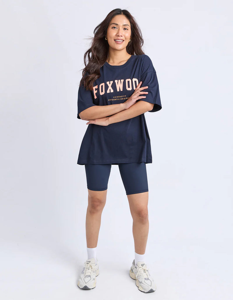 Foxwood Interval Tee Navy