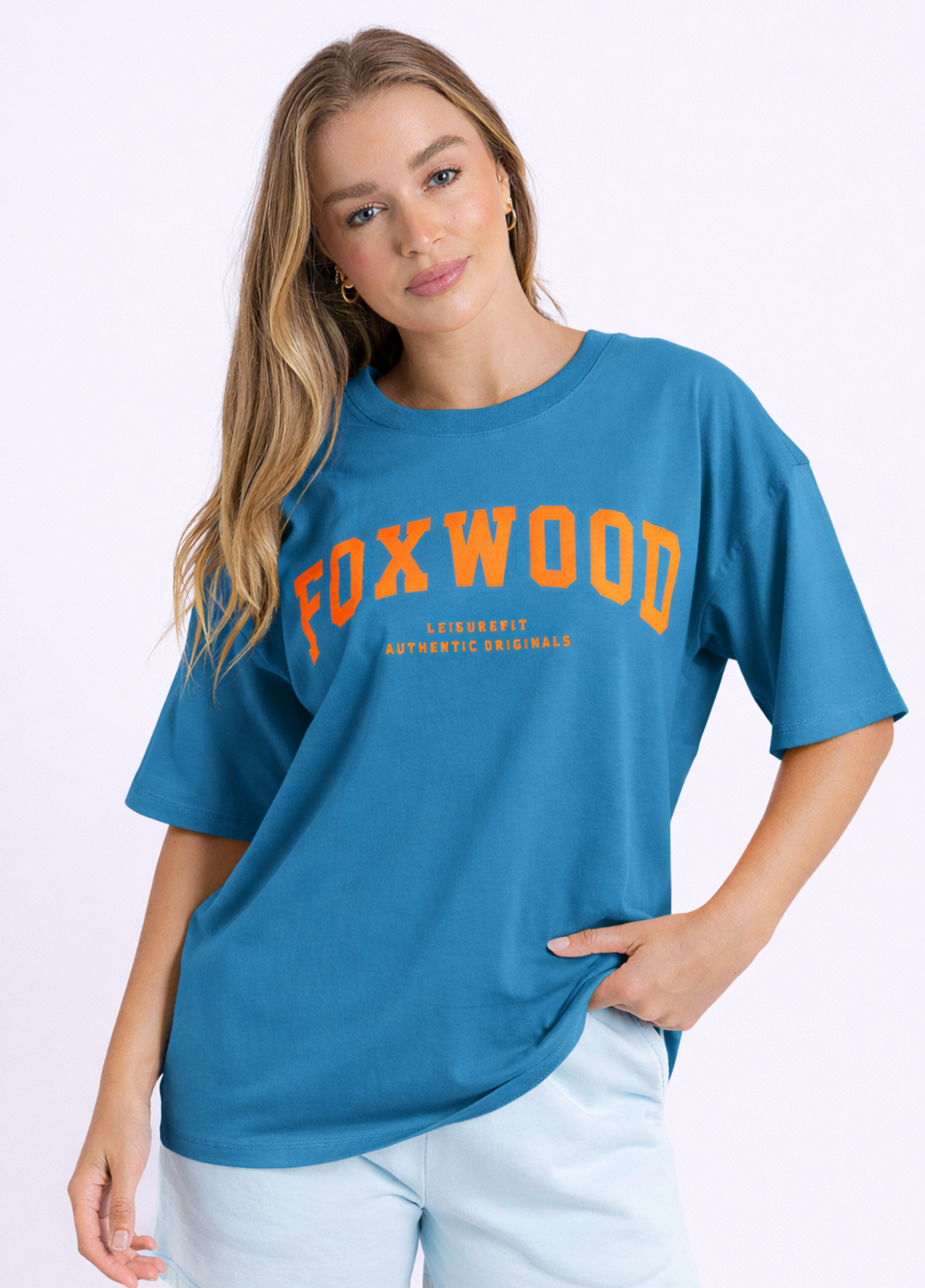 Foxwood Interval Tee - Bright Blue