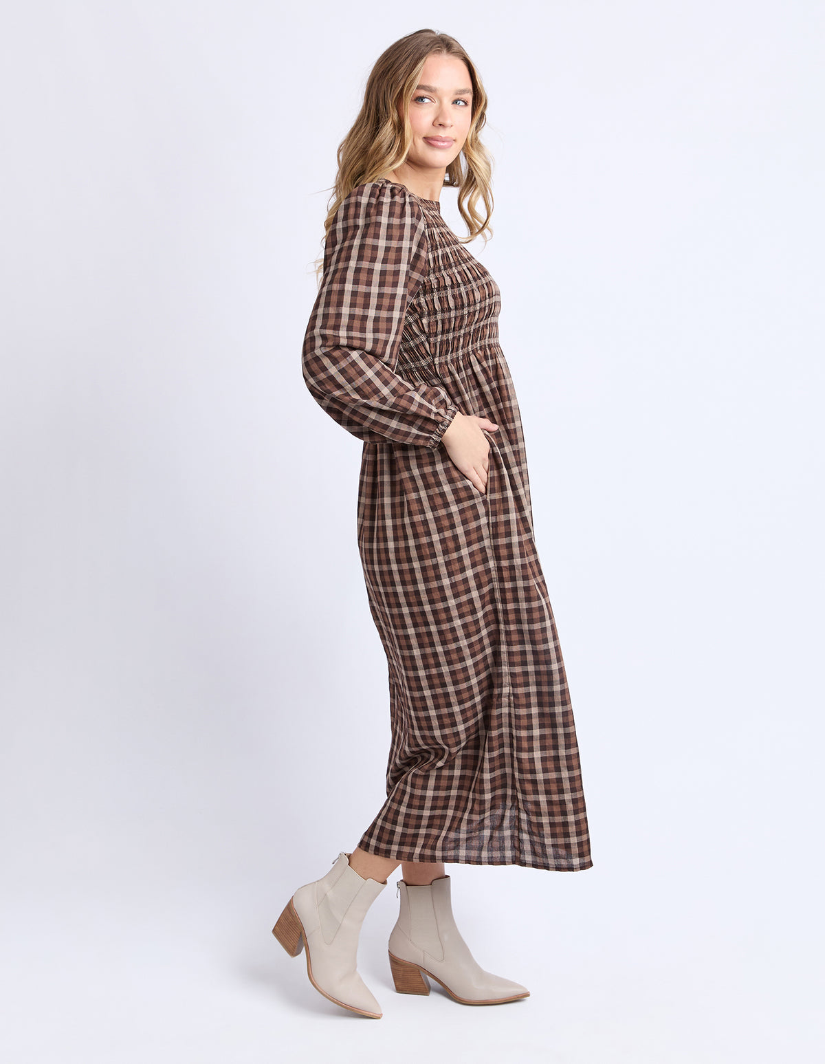 Foxwood Coco Check Dress