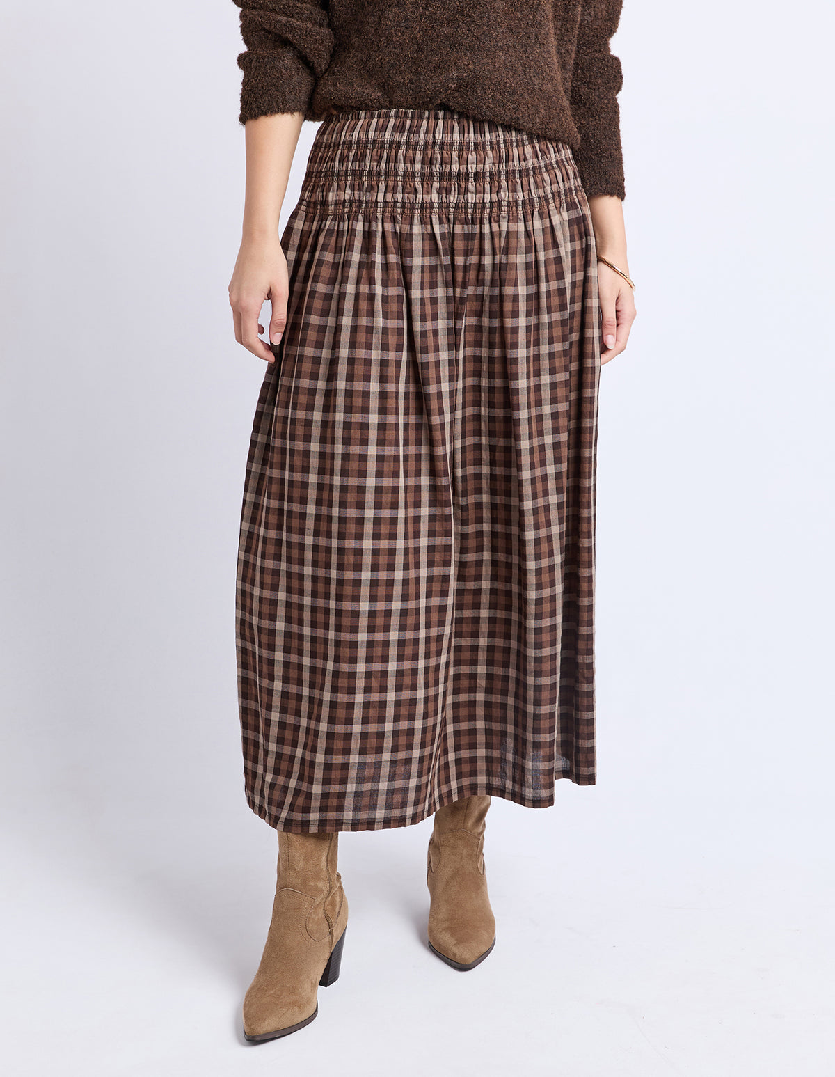 Foxwood Coco Check Skirt