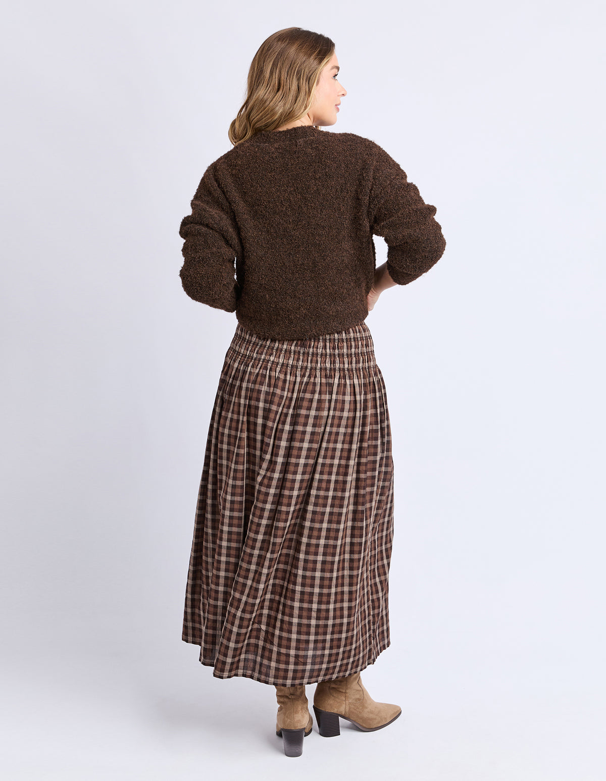 Foxwood Coco Check Skirt