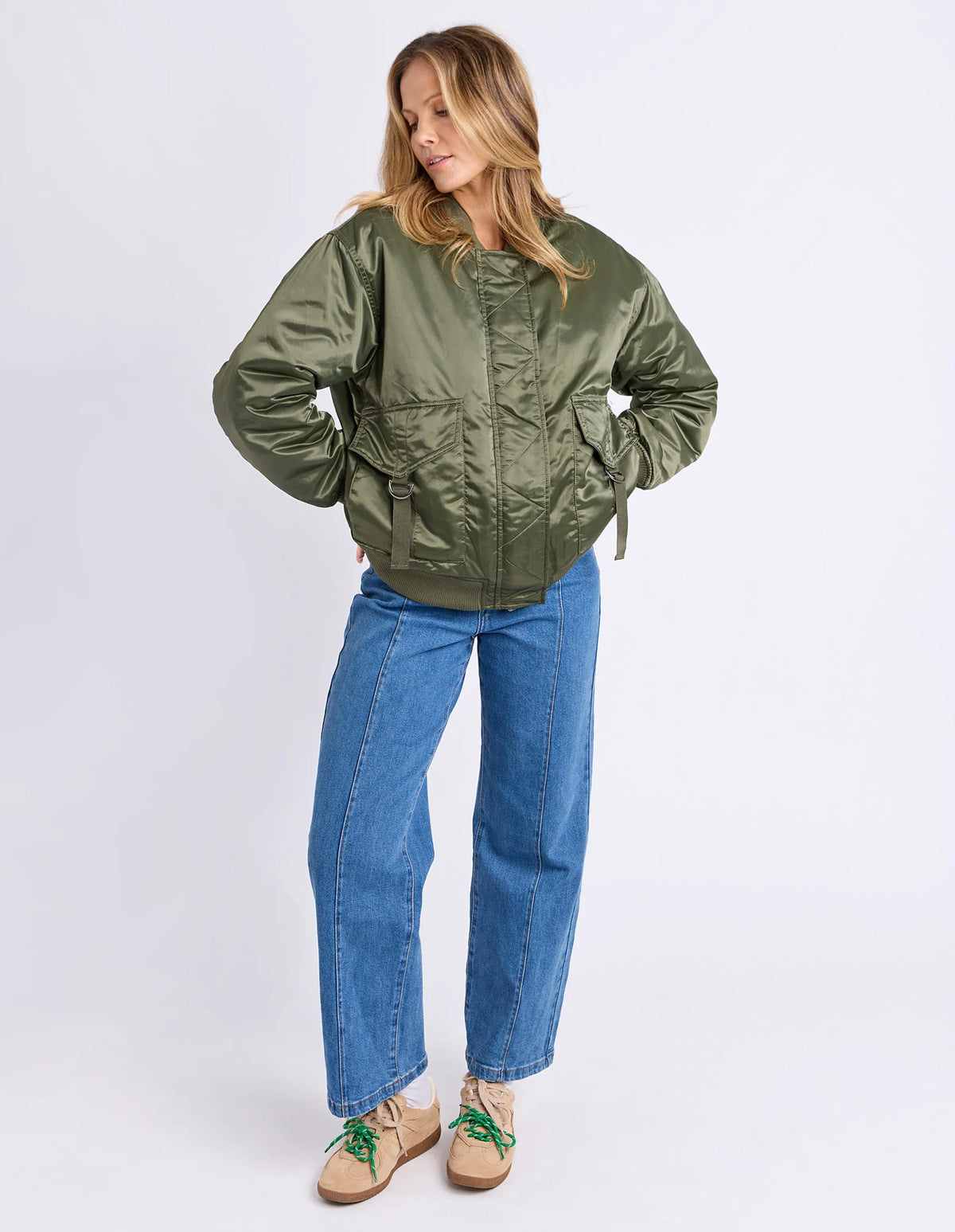 Foxwood Lucy Bomber - Khaki