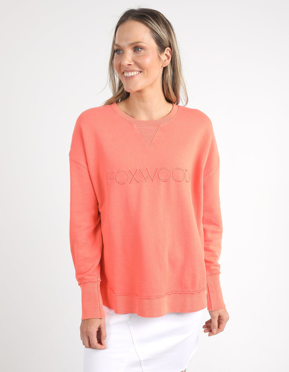 Foxwood Simplified Crew Peach