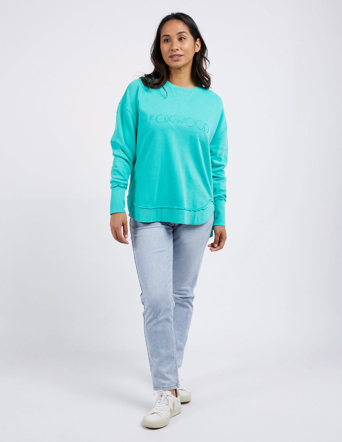 Foxwood Simplified Crew Teal