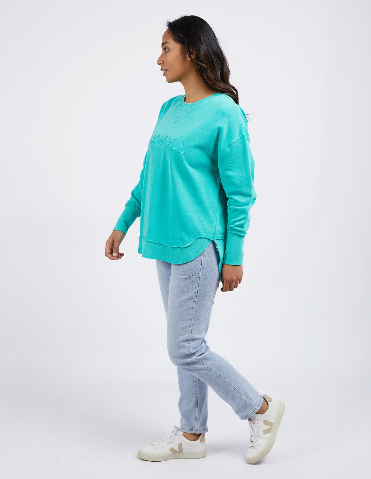 Foxwood Simplified Crew Teal