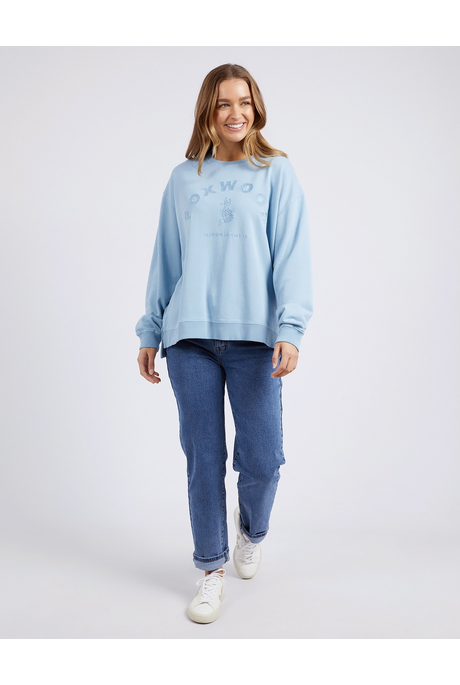 Foxwood Effortless Crew - Dusk Blue