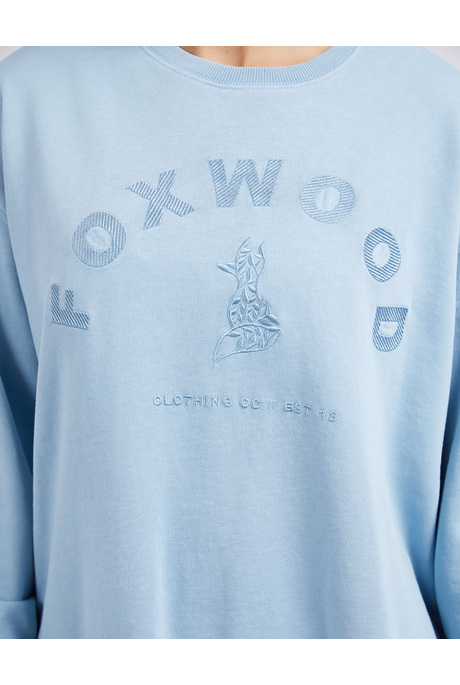 Foxwood Effortless Crew - Dusk Blue