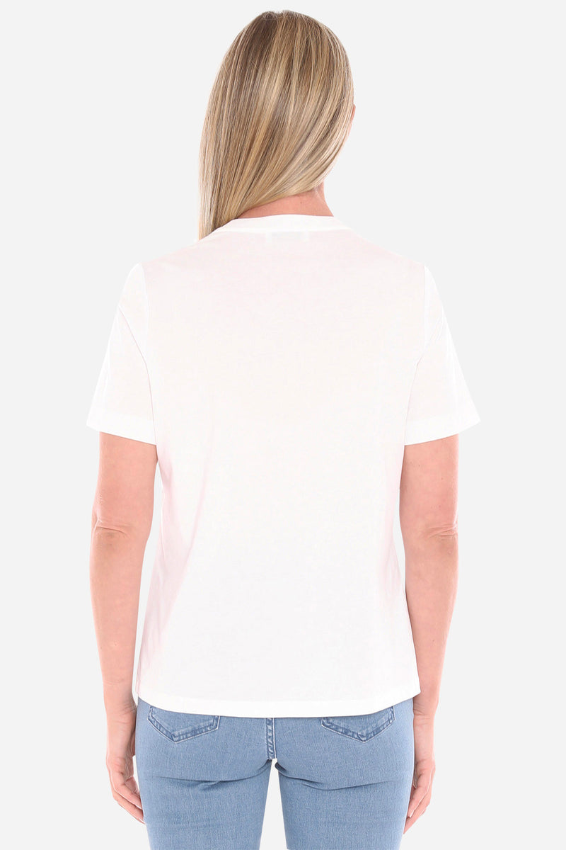 Jump Beaded Tee - Basil