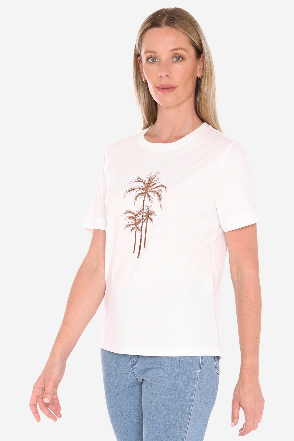 Jump Beaded Tee - Nutshell