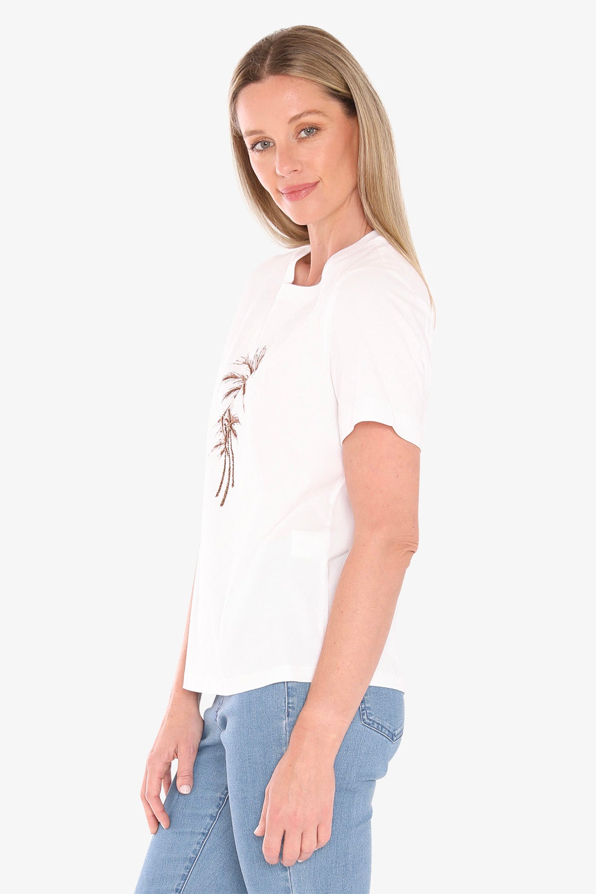 Jump Beaded Tee - Nutshell