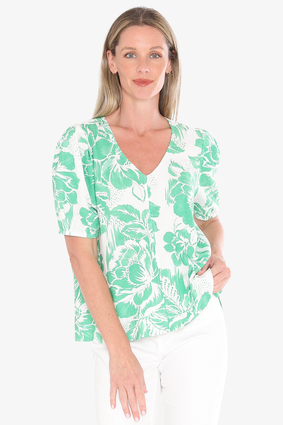 Jump Tuscan Rose Top