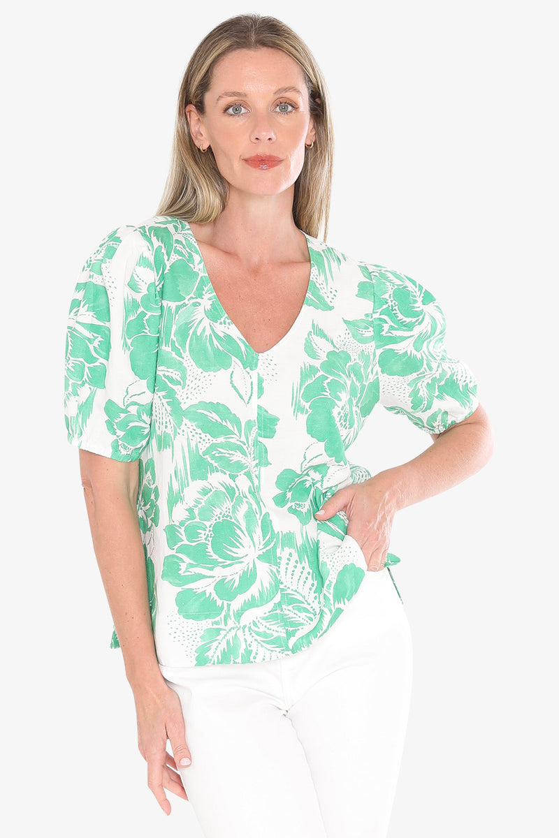 Jump Tuscan Rose Top