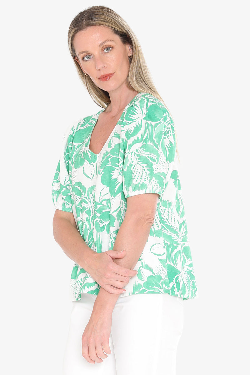 Jump Tuscan Rose Top