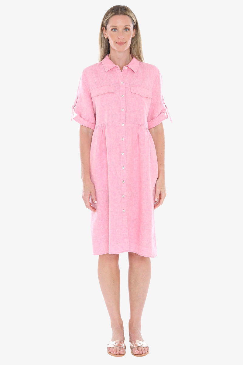 Jump D Ring Dress - Flamingo