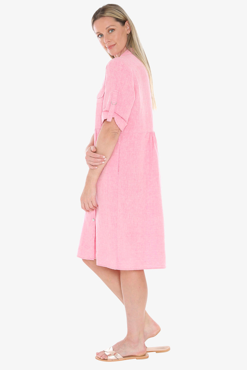 Jump D Ring Dress - Flamingo