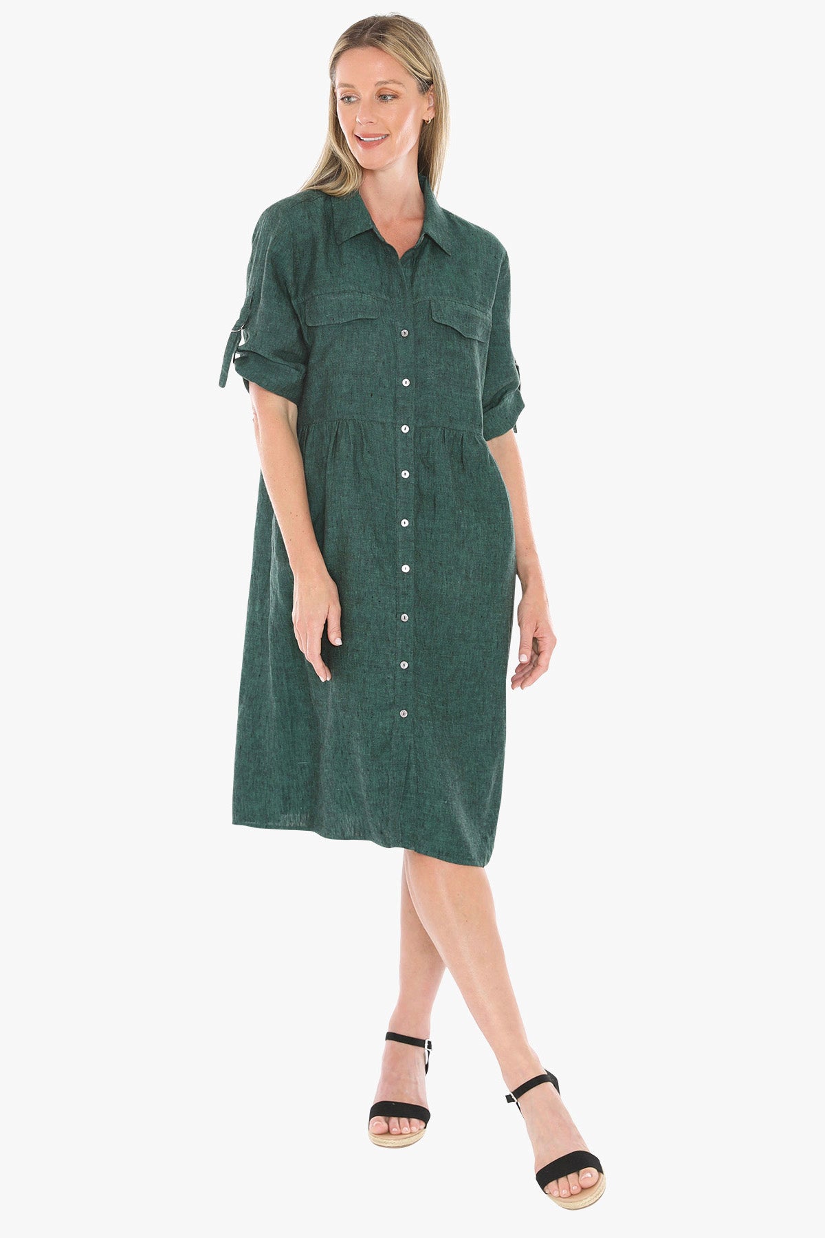 Jump D Ring Dress - Pine