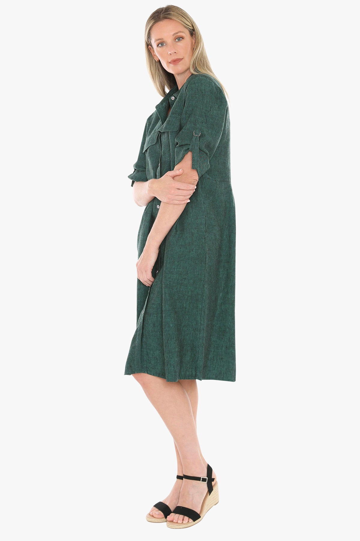 Jump D Ring Dress - Pine