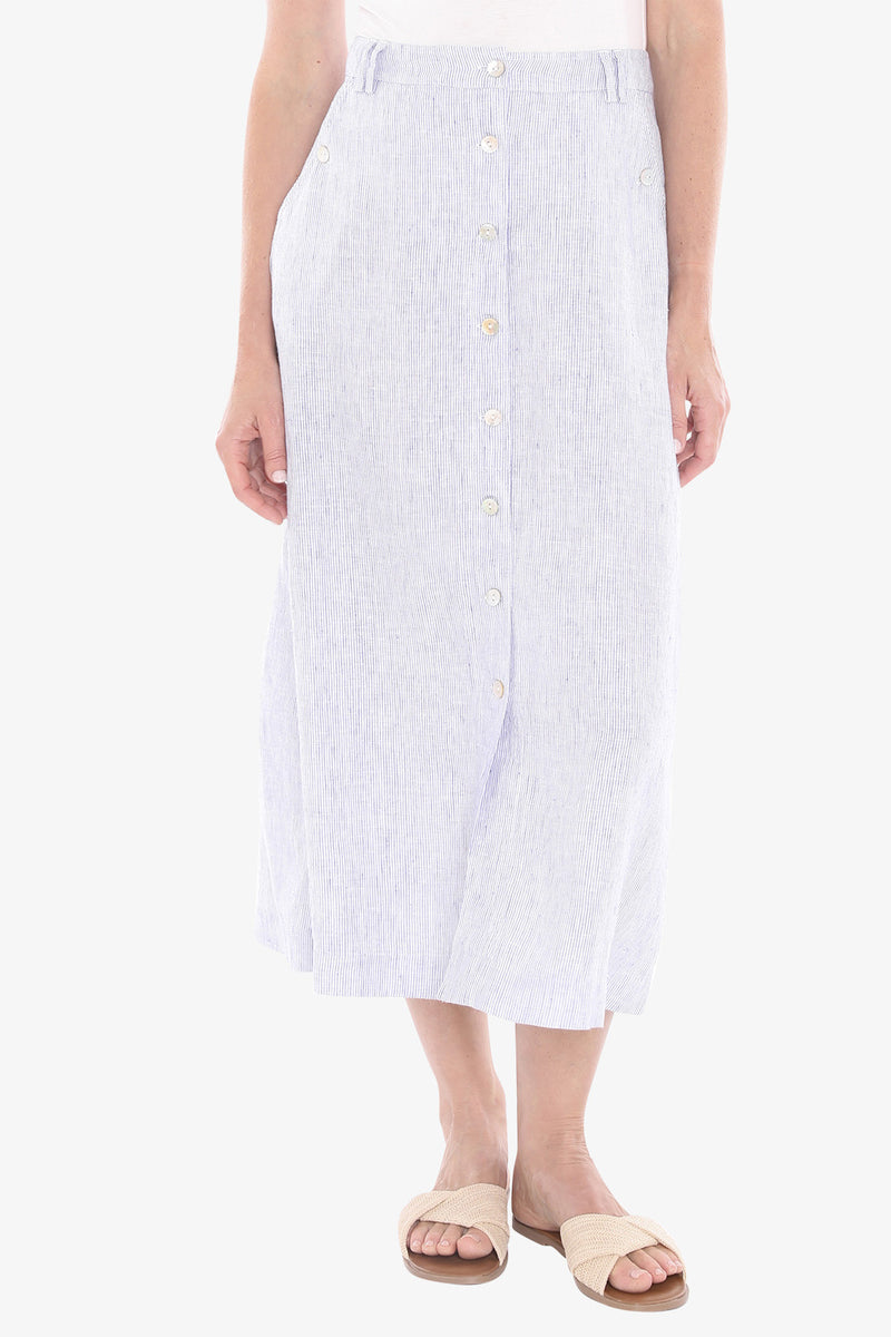 Jump Button Through Skirt