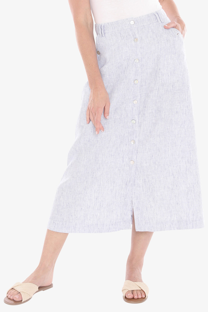 Jump Button Through Skirt