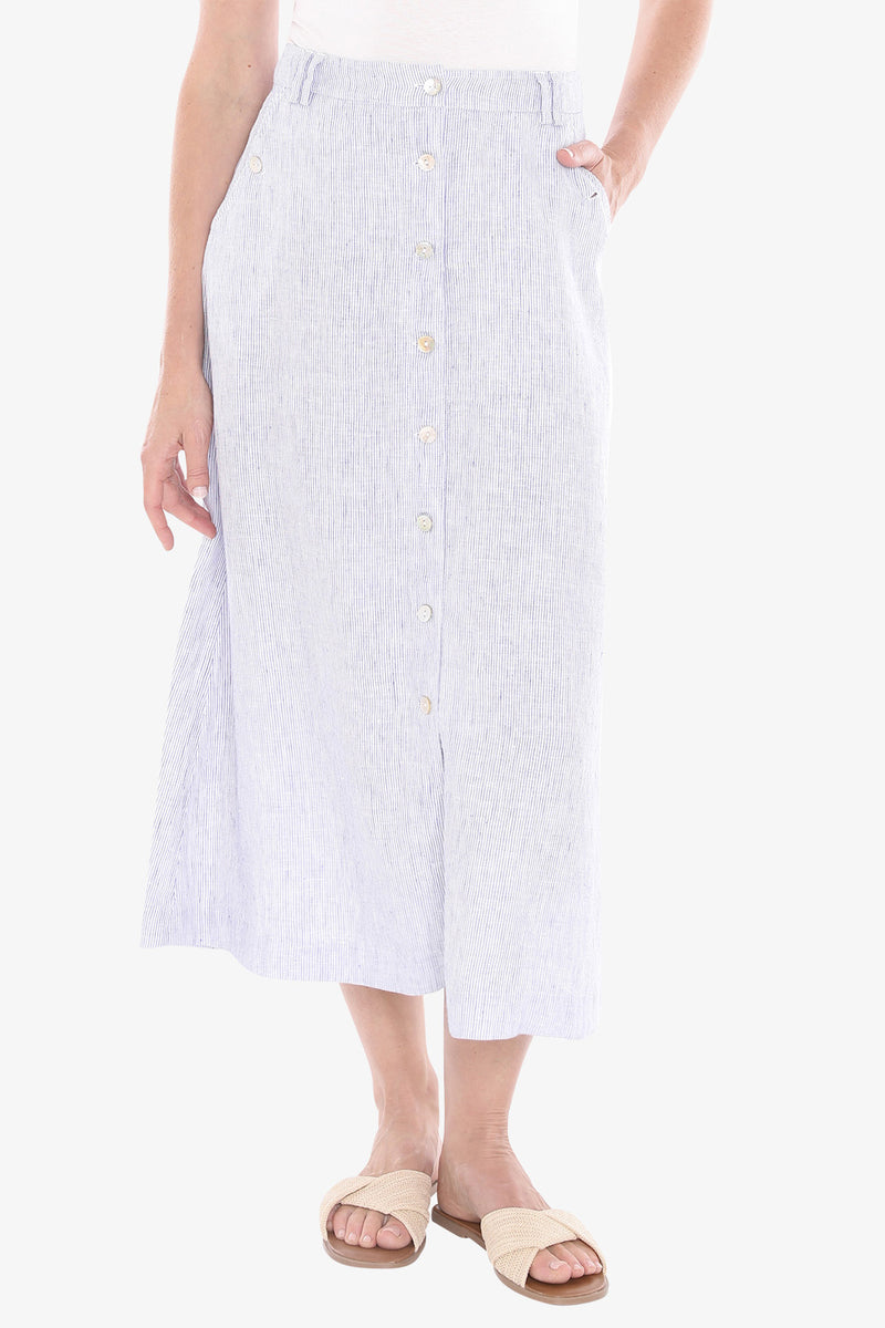 Jump Button Through Skirt