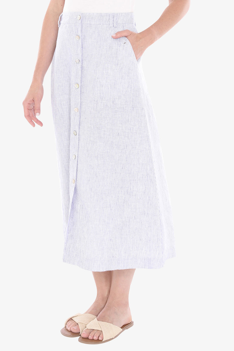 Jump Button Through Skirt