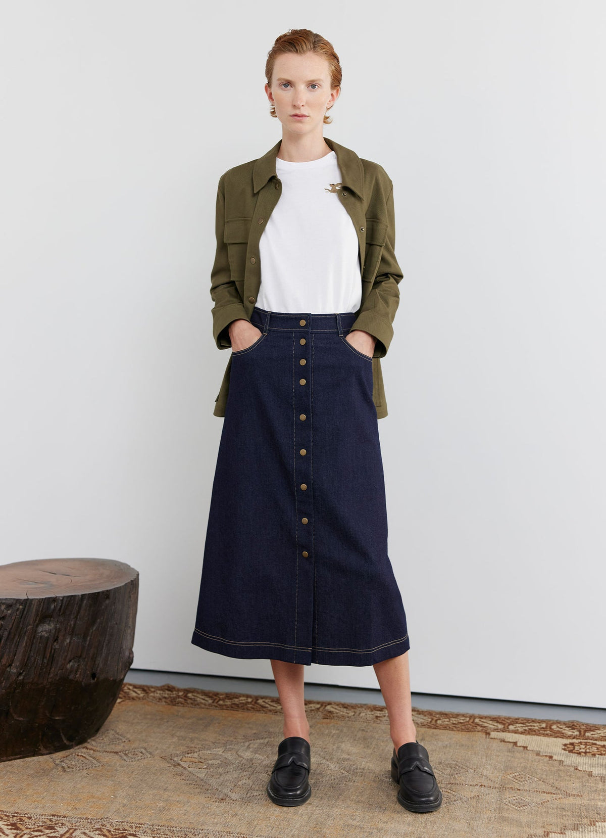 Sylvester Denim Skirt