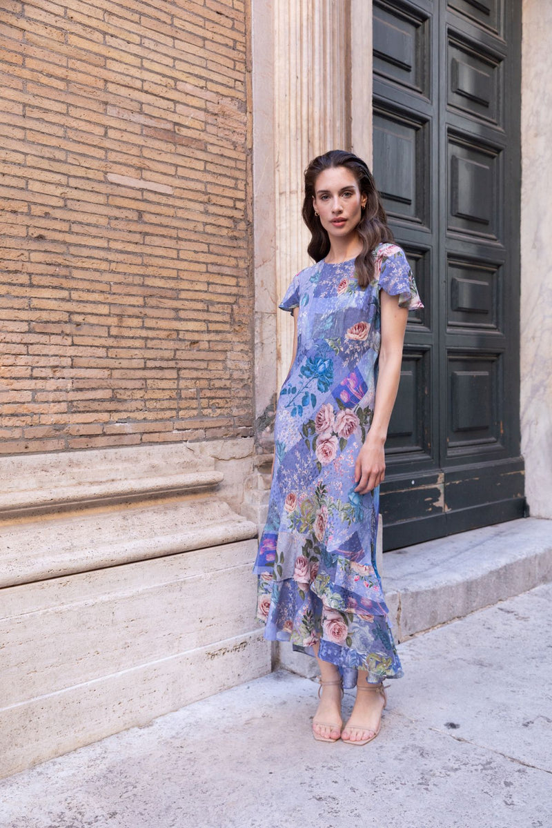 kachel maxi dress Patricia Cotton Maxi Dress - Multi Kachel for Sale Online United States