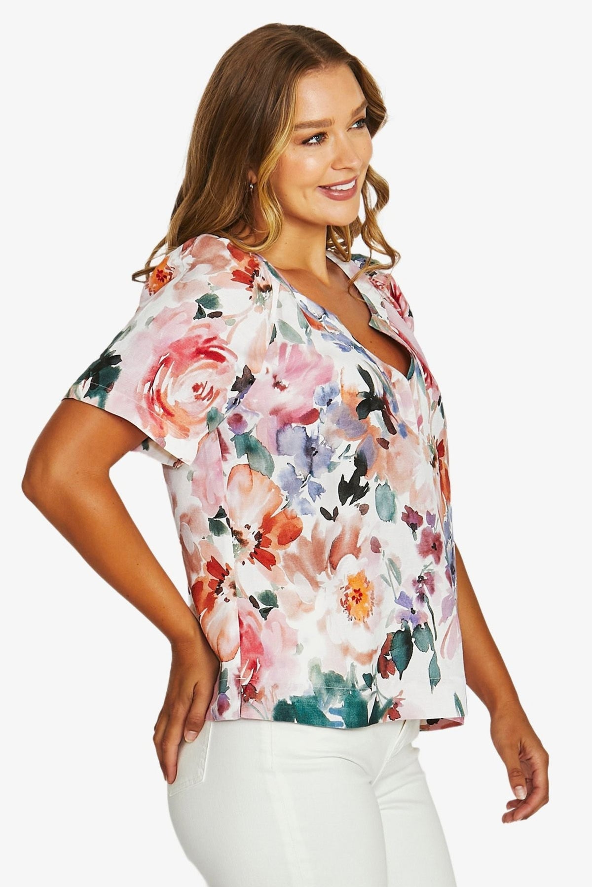 Jump Sunset Flora Top