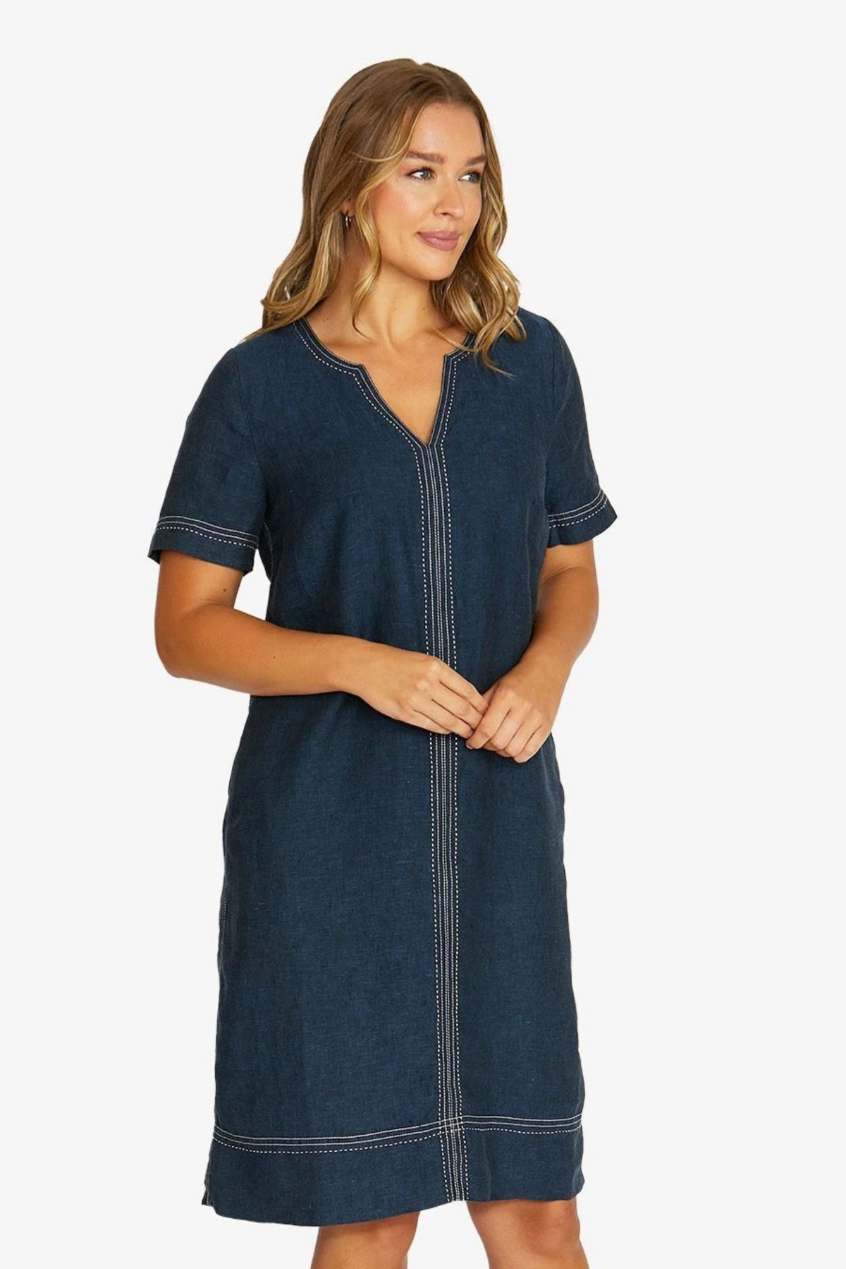 Jump Tack Stitch Dress