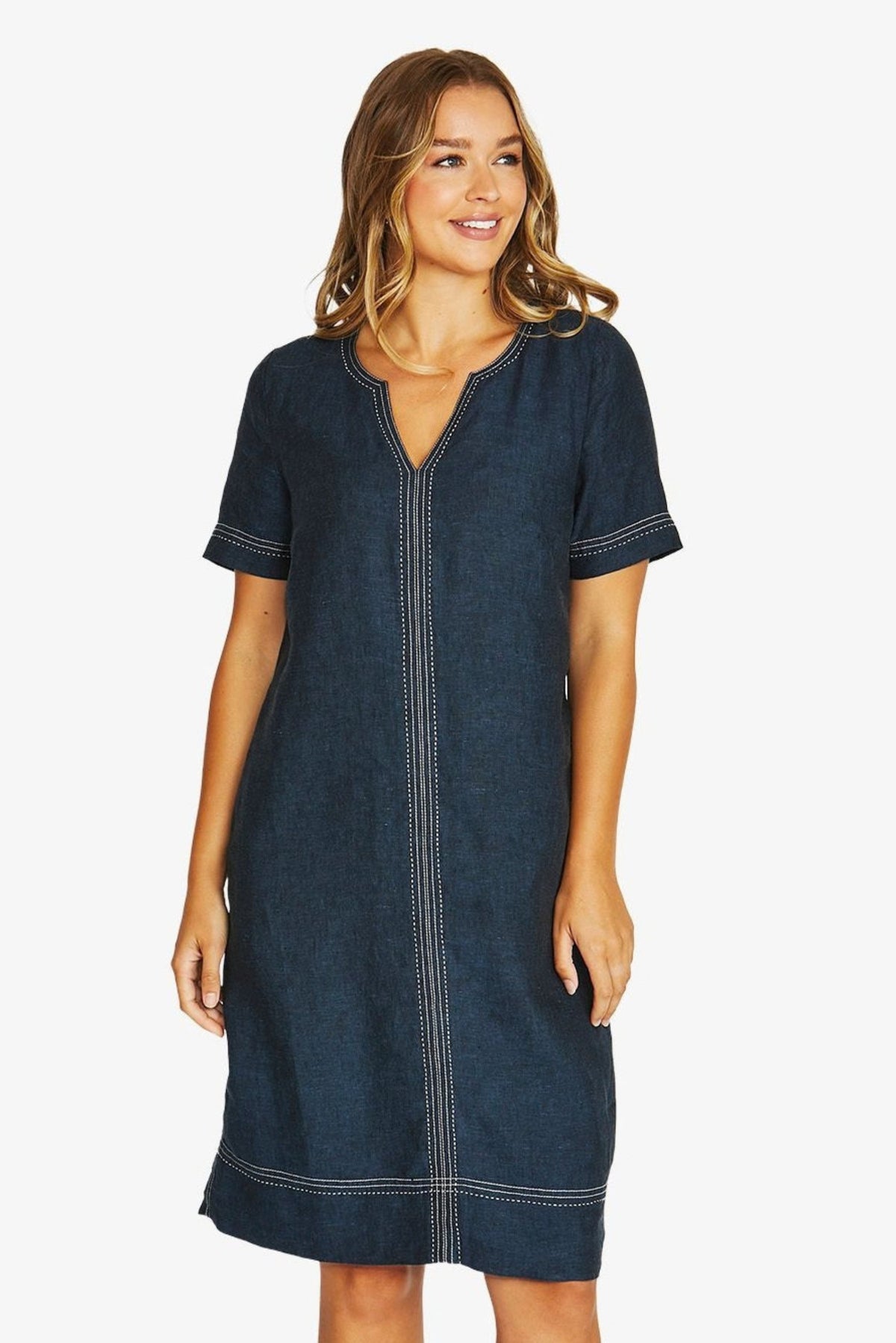 Jump Tack Stitch Dress