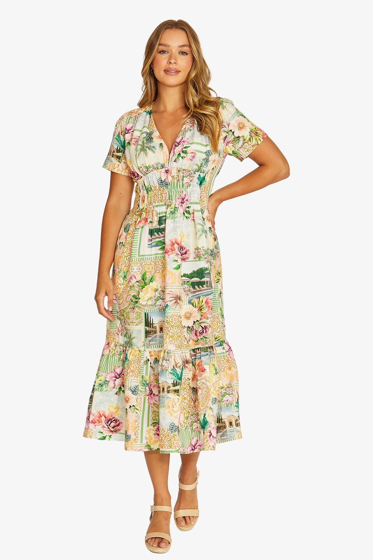 Jump Resort Roses Dress