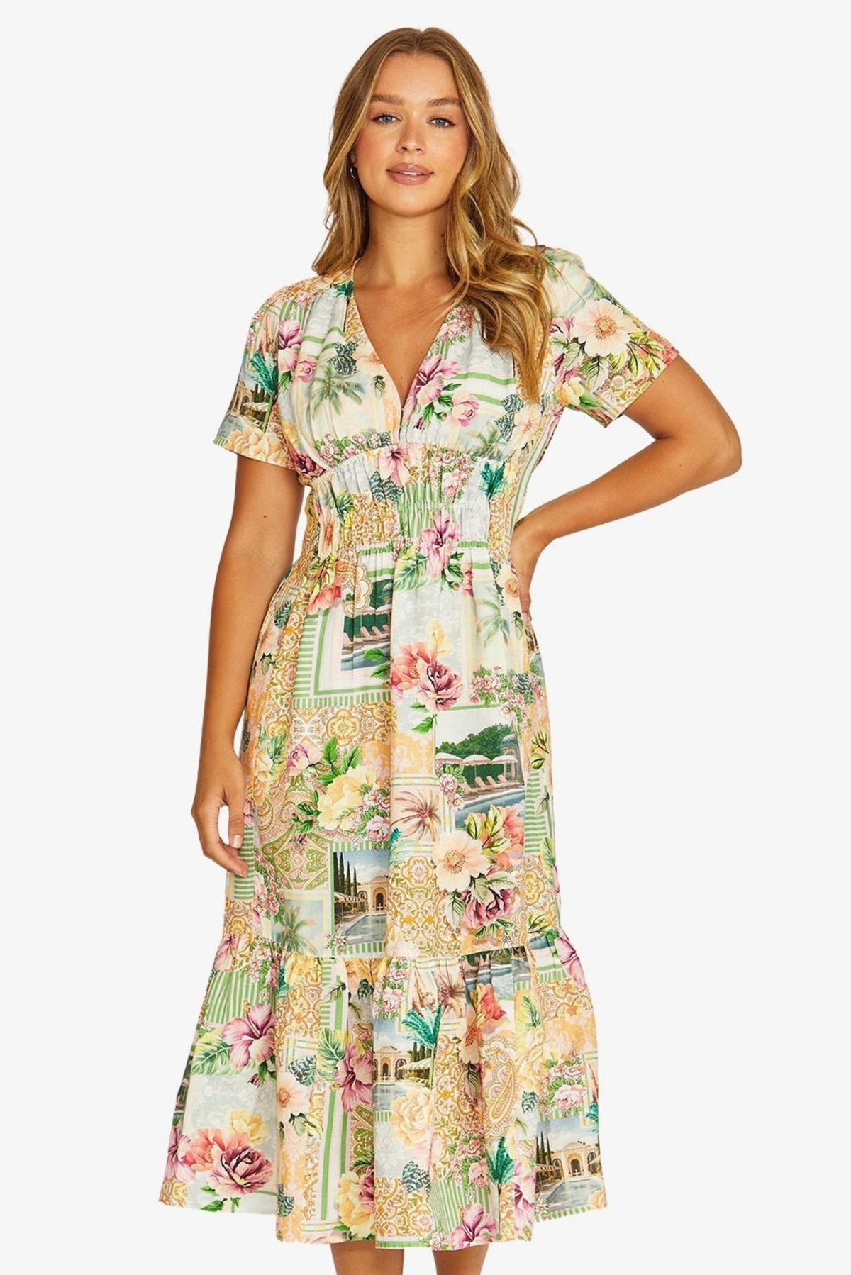 Jump Resort Roses Dress