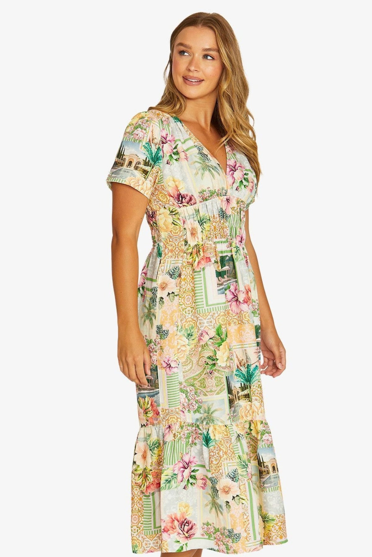 Jump Resort Roses Dress