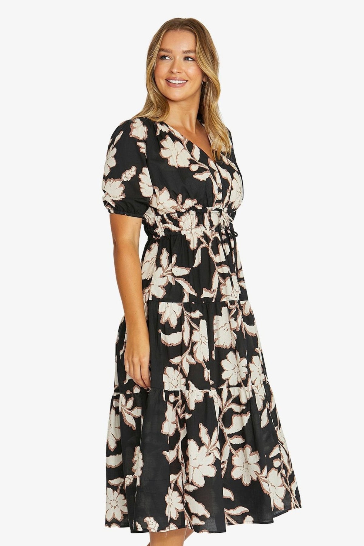 Jump Flower Trio Dress