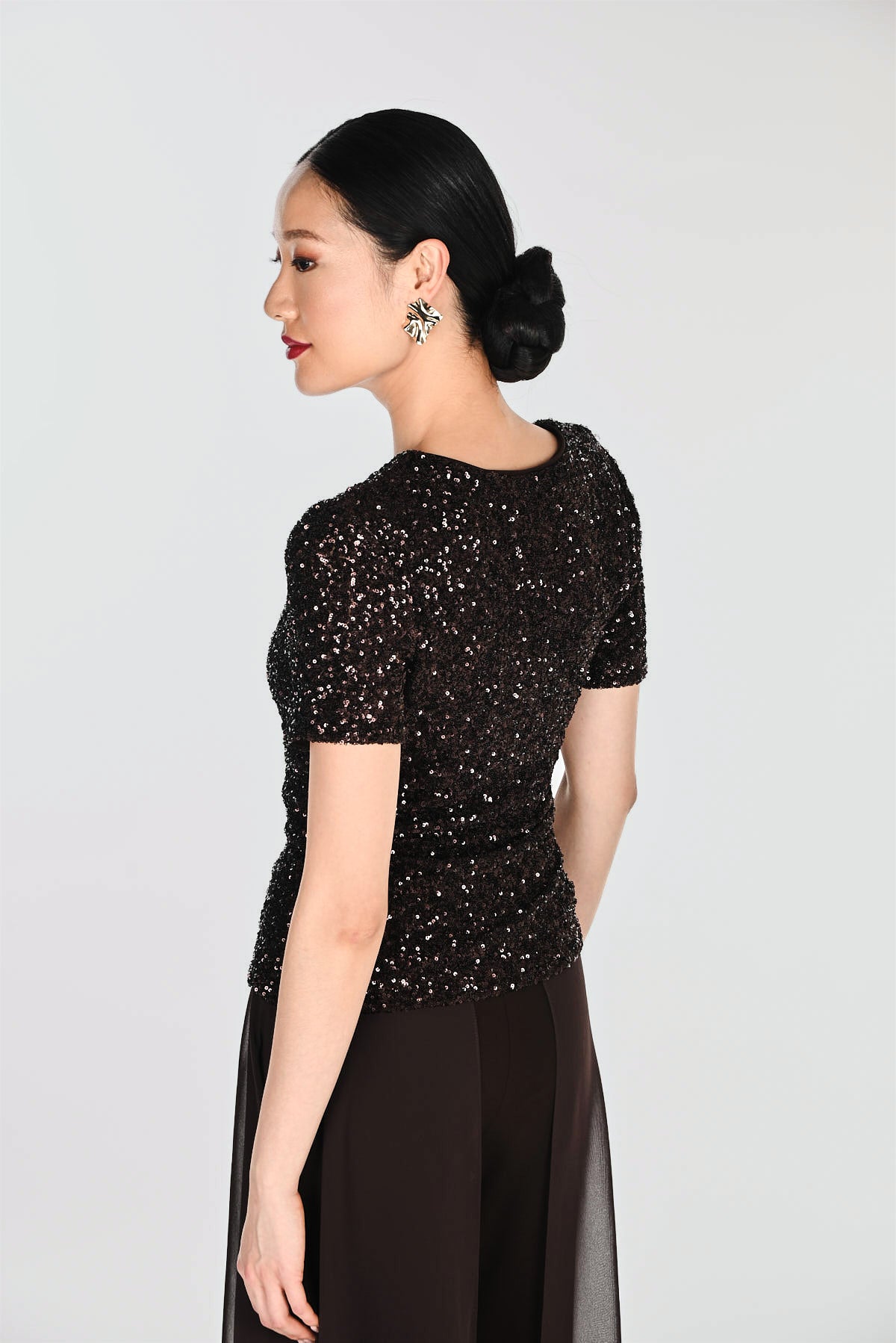 Frank Lyman Glamour Top Black