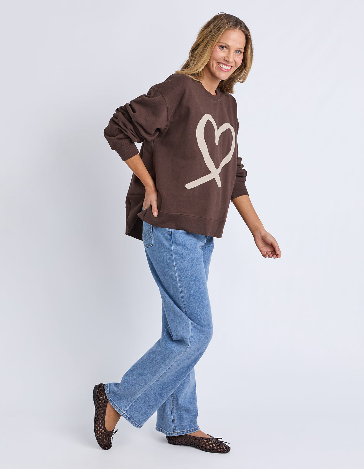 Elm Elin Crew Chocolate