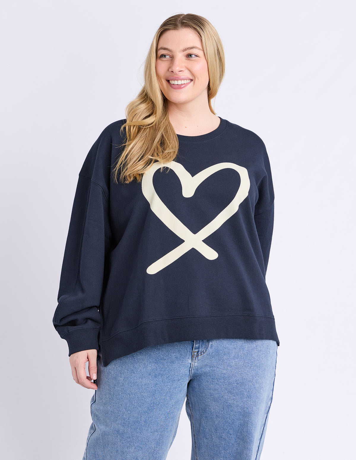 Elm Elin Crew Navy
