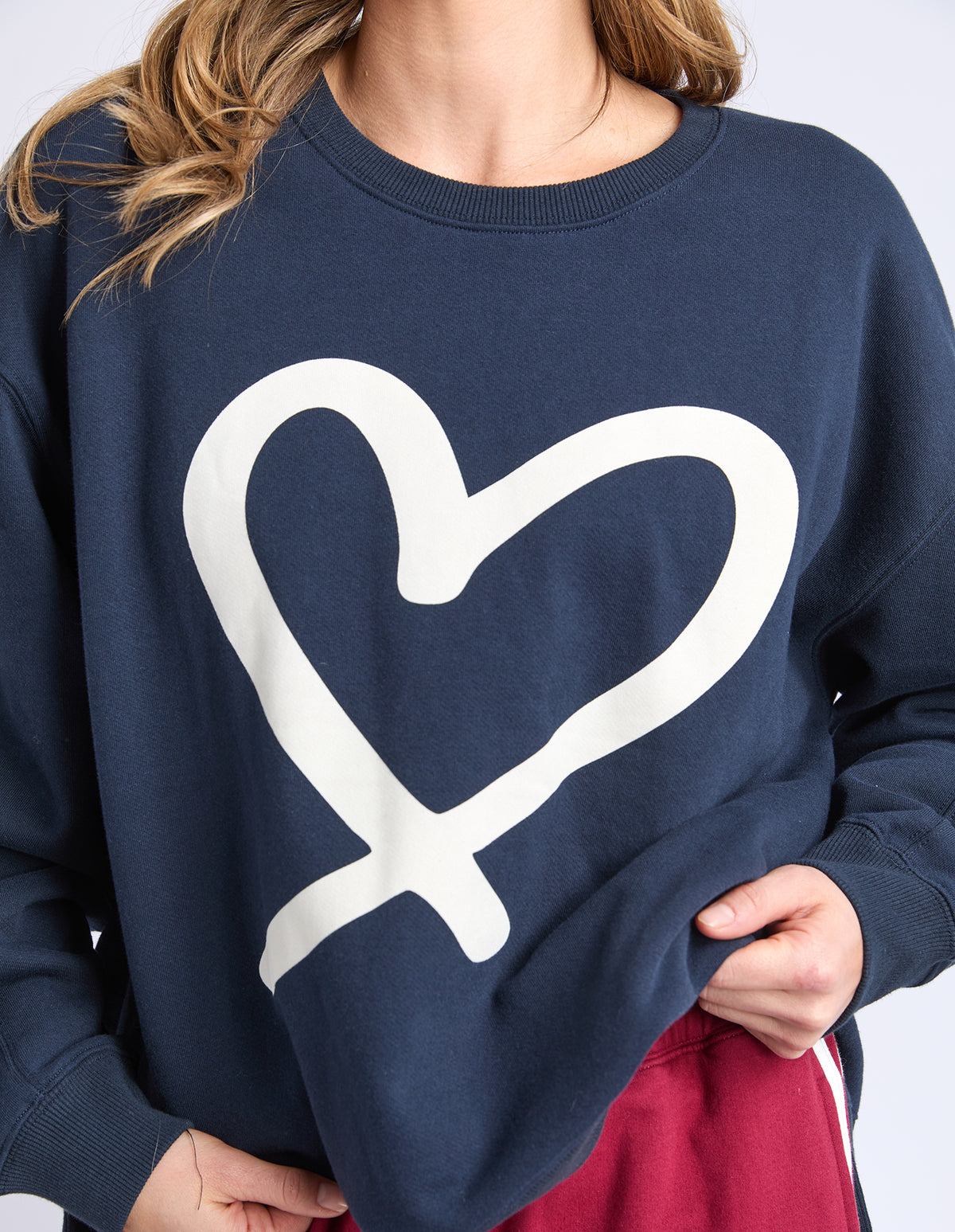 Elm Elin Crew Navy