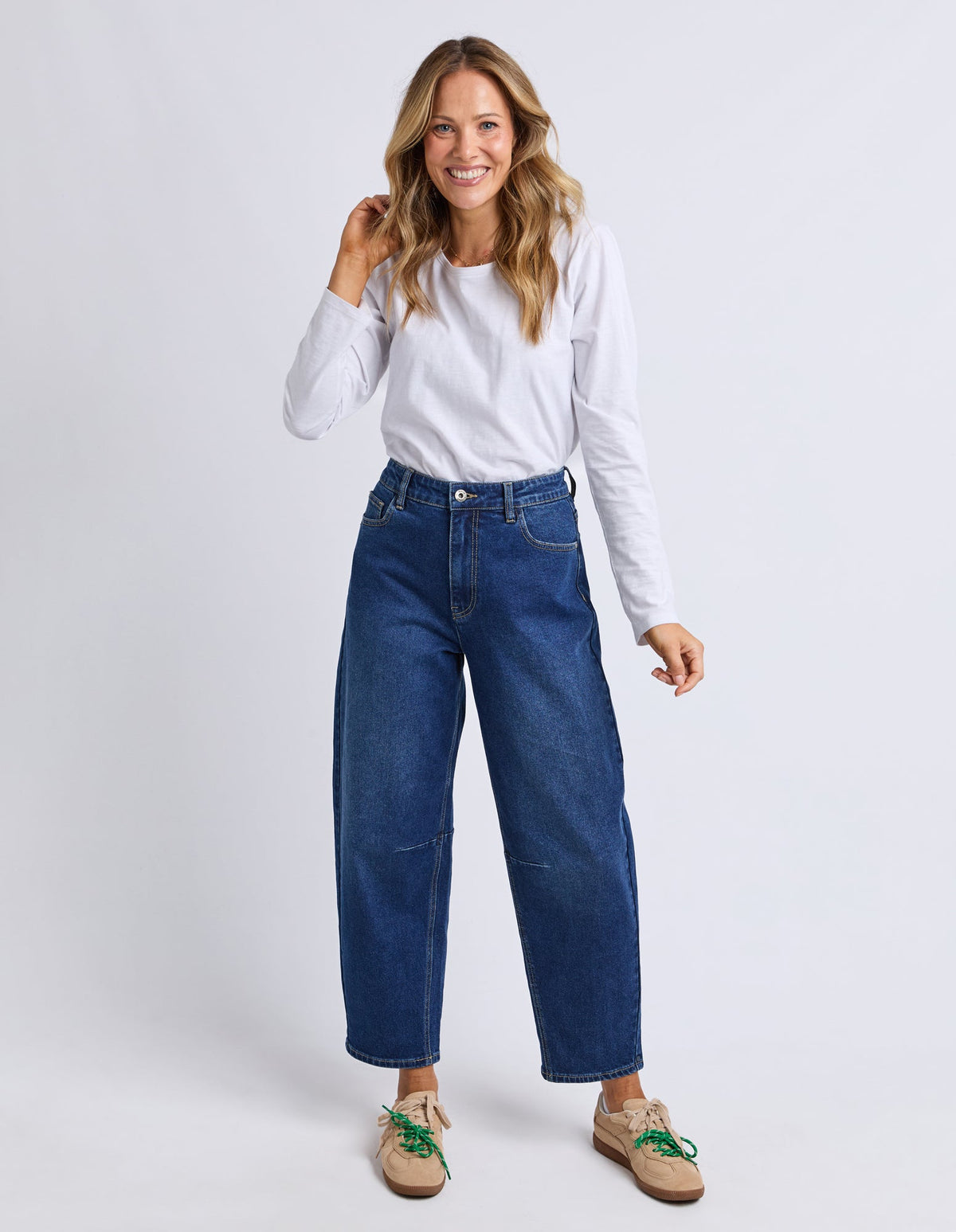 Elm Bessie Barrel Leg Jean