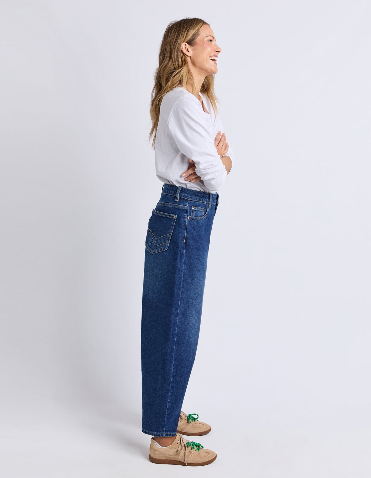 Elm Bessie Barrel Leg Jean