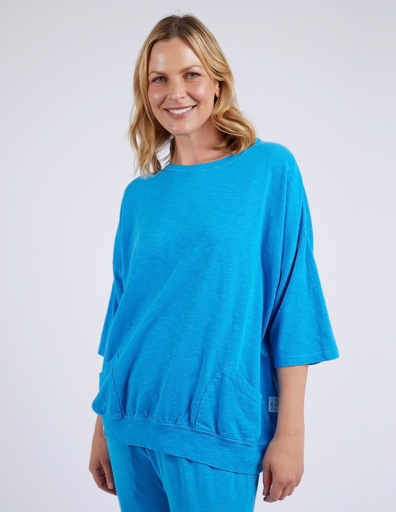 Elm Mazie Sweat Ibiza Blue