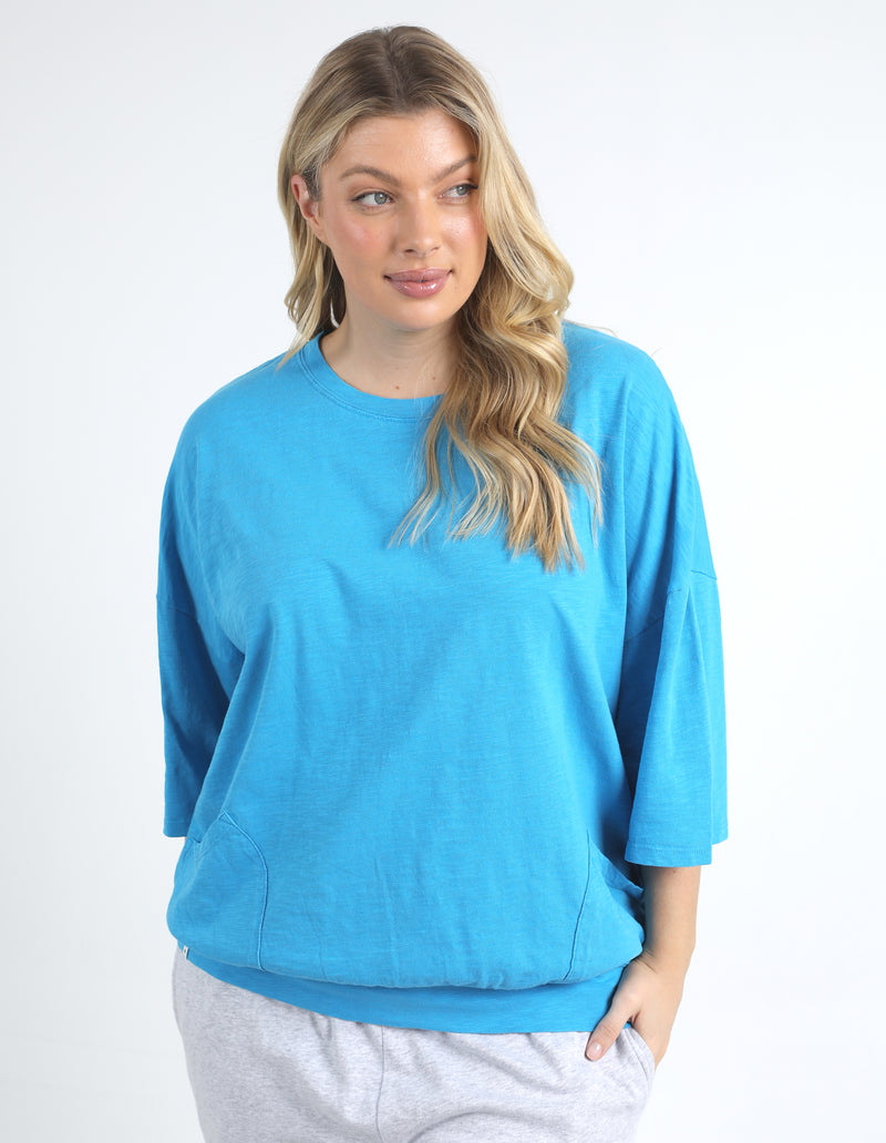 Elm Mazie Sweat Ibiza Blue