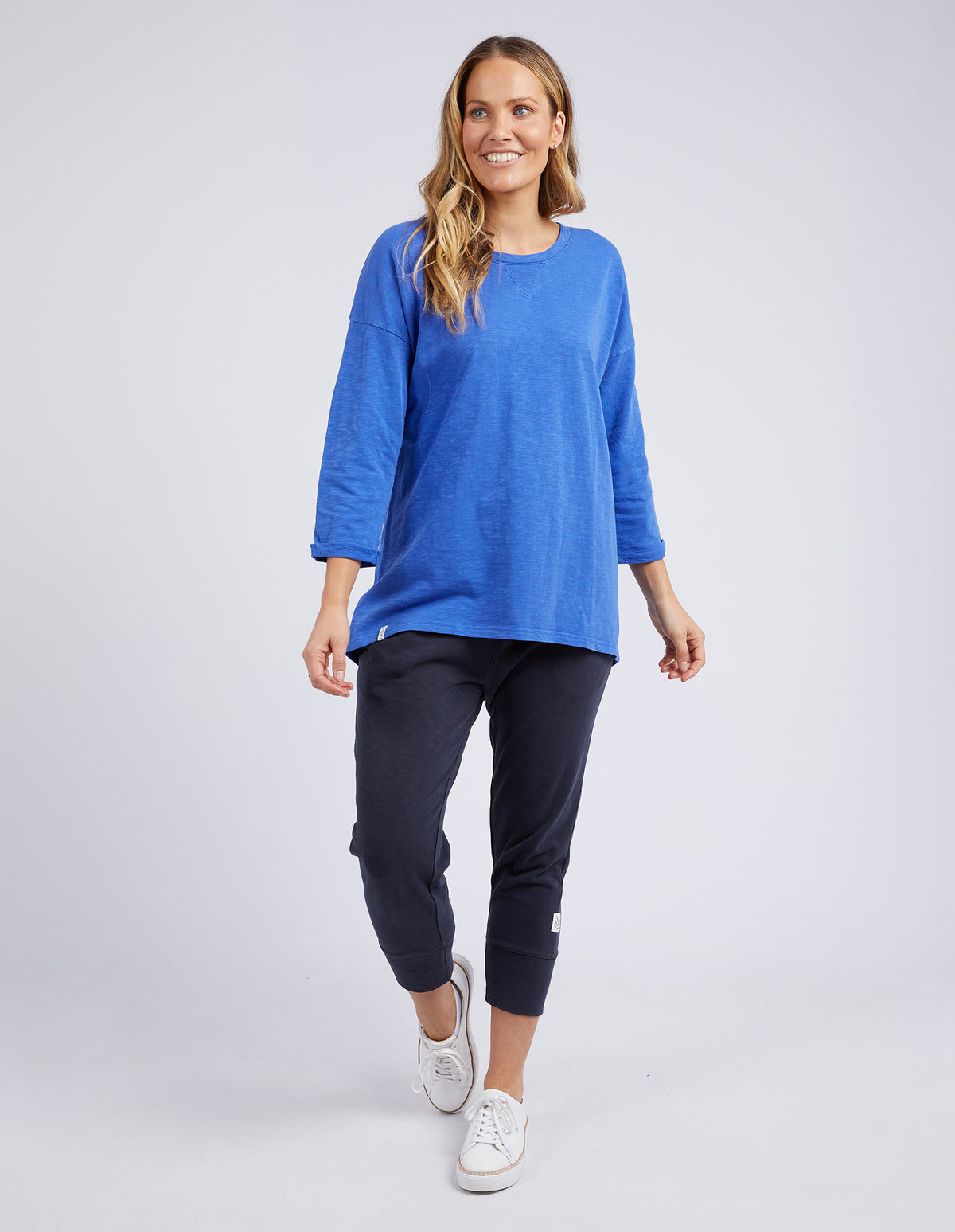 Elm Annie Tee Cerulean Blue