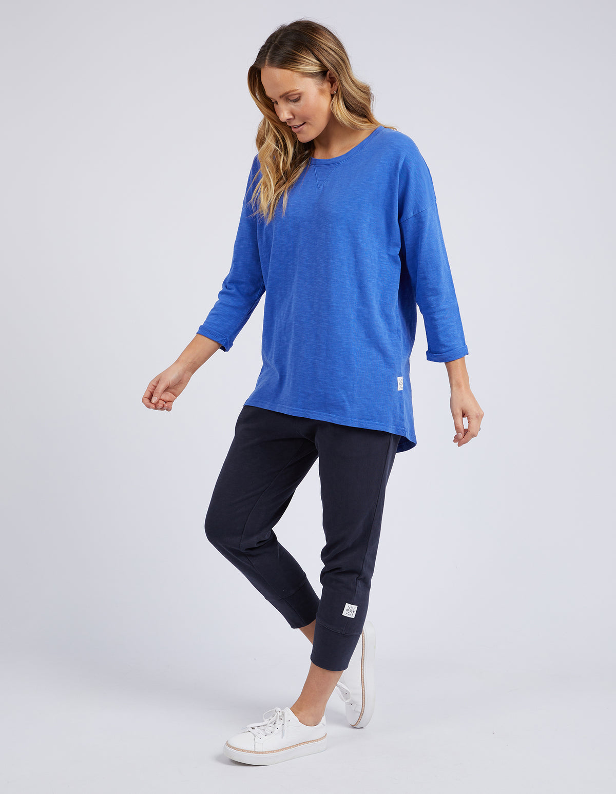 Elm Annie Tee Cerulean Blue