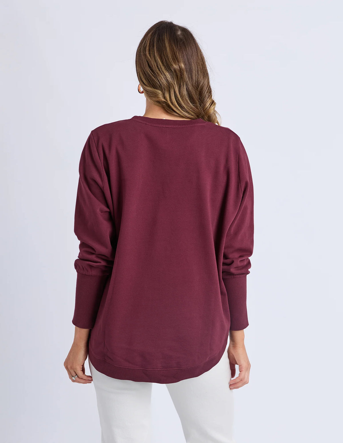 Elm Divine Crew - Plum