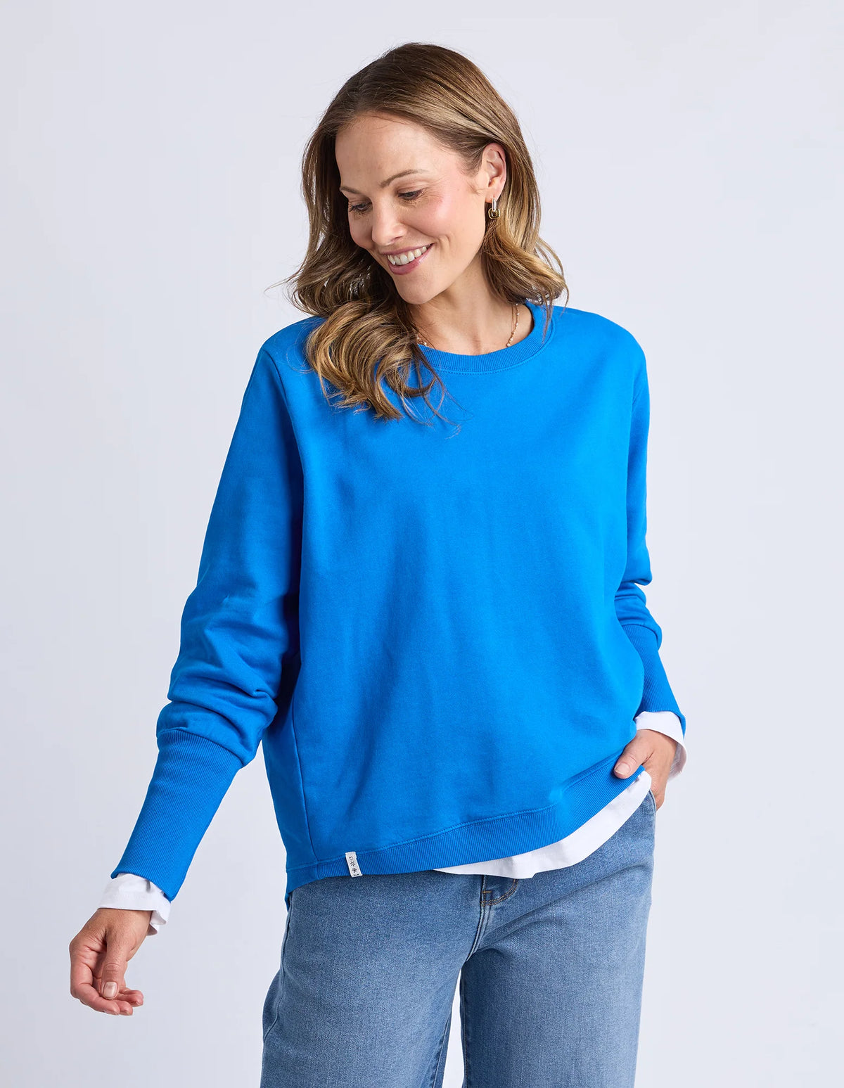 Elm Divine Crew Royal Blue