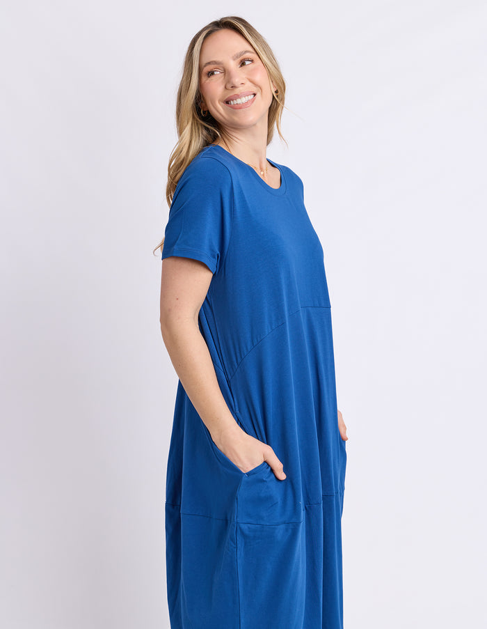 Elm Diana S/S Dress Cobalt