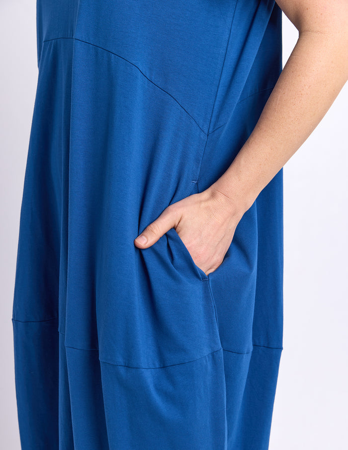 Elm Diana S/S Dress Cobalt